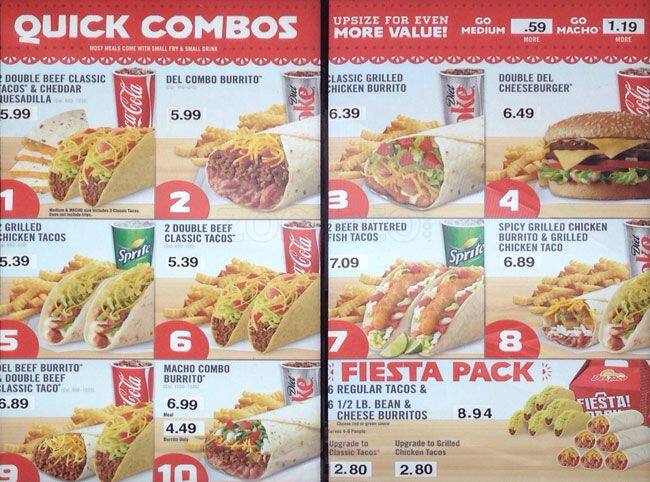 Directions To Del Taco Near Me Del Taco Menu, Menu For Del Taco, Lakewood, Denver