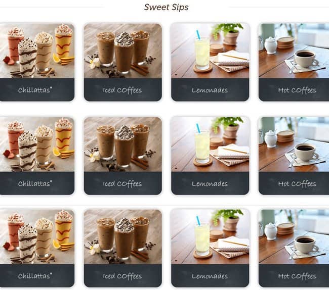 Cinnabon Menu, Menu for Cinnabon, Airport: Charlotte Douglas, Charlotte ...