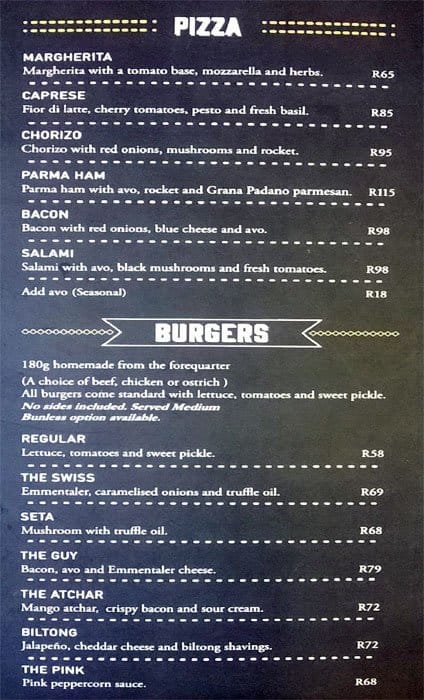 menu-at-copper-club-plattekloof-cape-town-shop-no-5