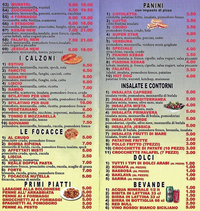 Menu di Rambo 