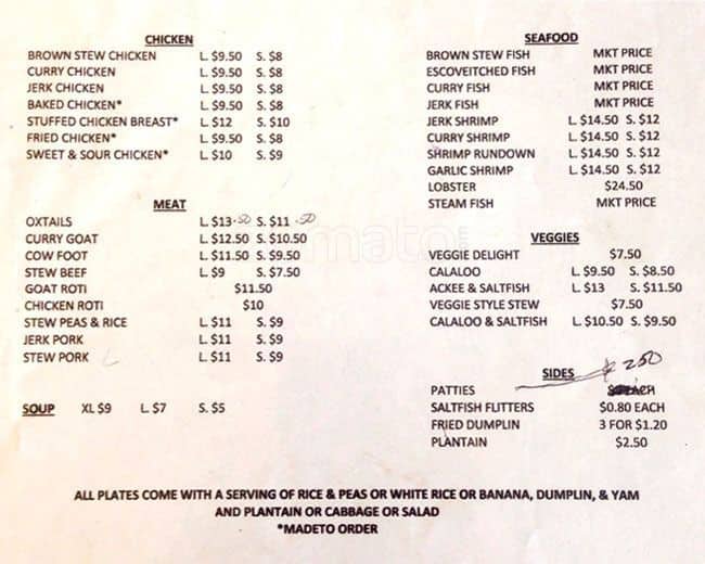 Menu at Love Bird restaurant, Sugar Land, Hwy 6