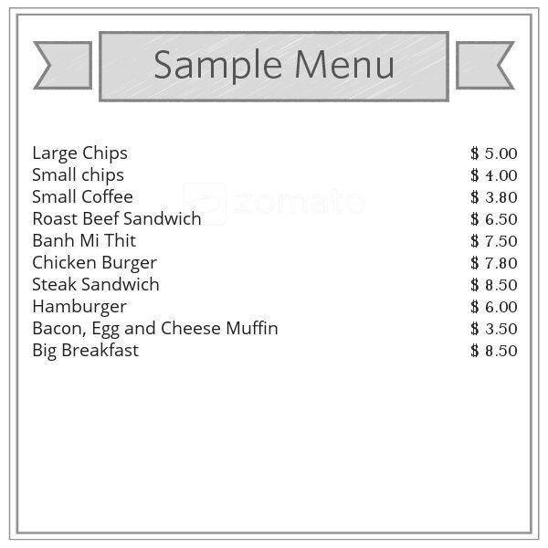 salt and pepper catering menu