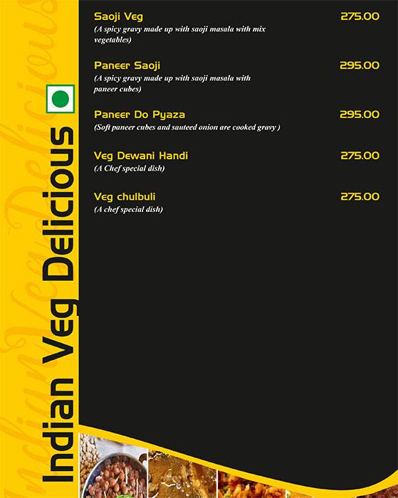 Liberty Family Restaurant menu