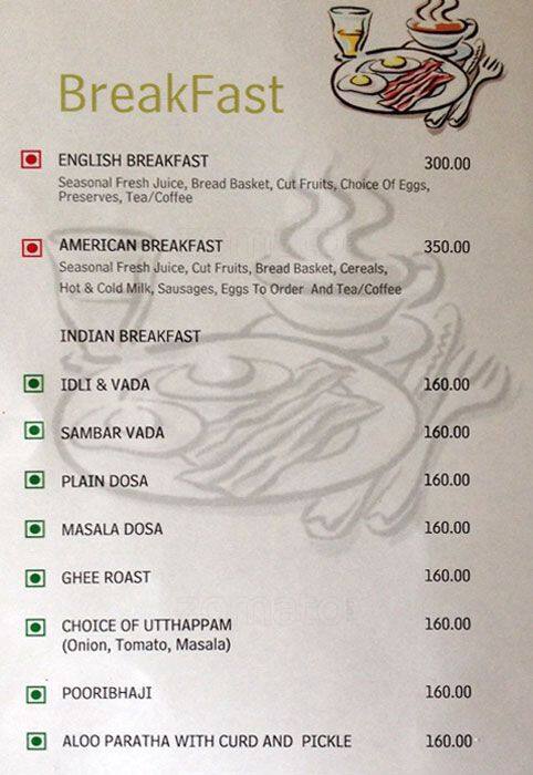 Periyar Multicuisine Restaurant menu