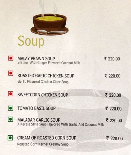 Periyar Multicuisine Restaurant menu