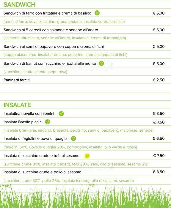 Menu di Tucano Picnic 