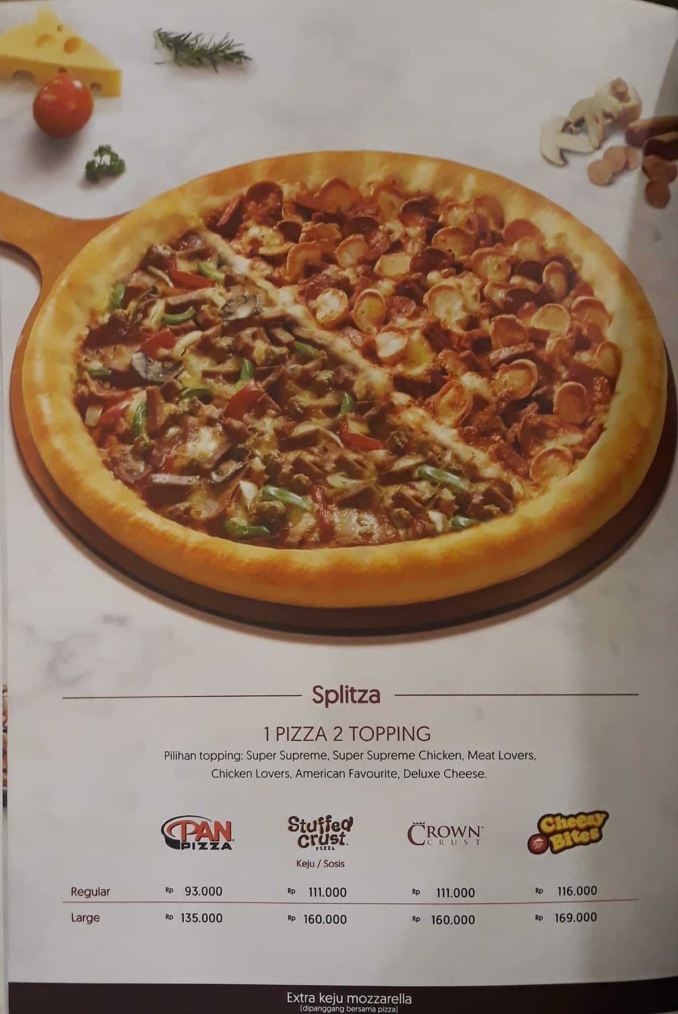Pizza Hut Restoran - Paskal Hyper Square Bandung menu .