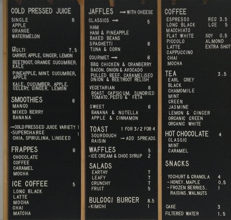 Exo cafe forest hills menu