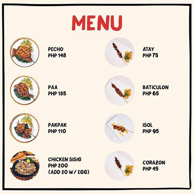 Menu at JT's Manukan Grille restaurant, Quezon City, Unit 2B Centris Walk