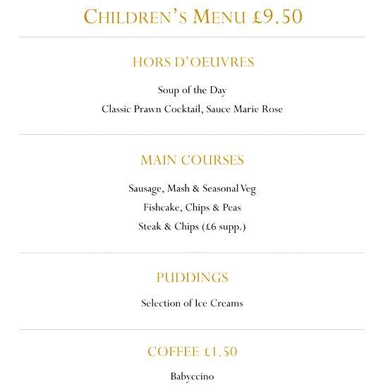 Menu at London Steakhouse Co, London, 109117 Middlesex St