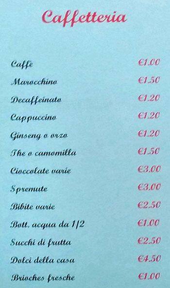 Menu di Michele&Patrizia 