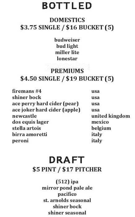 Roppolo's Pizzeria menu