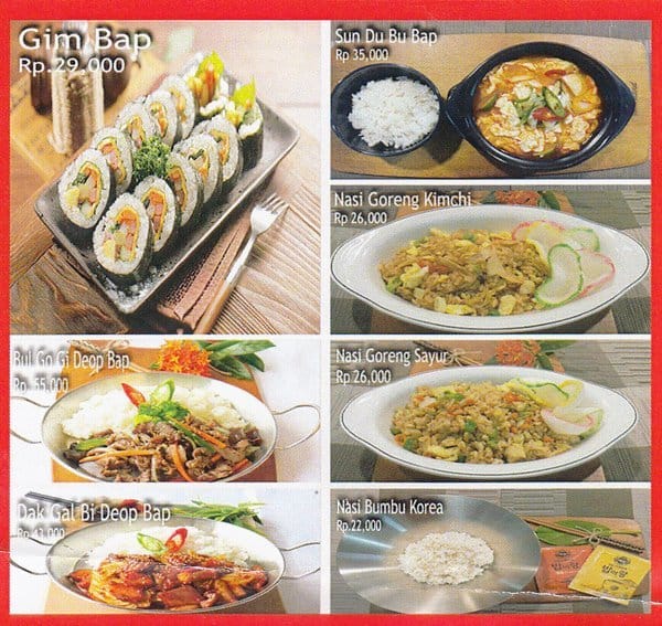BUNSIK Korean Street Food Menu - Zomato Indonesia