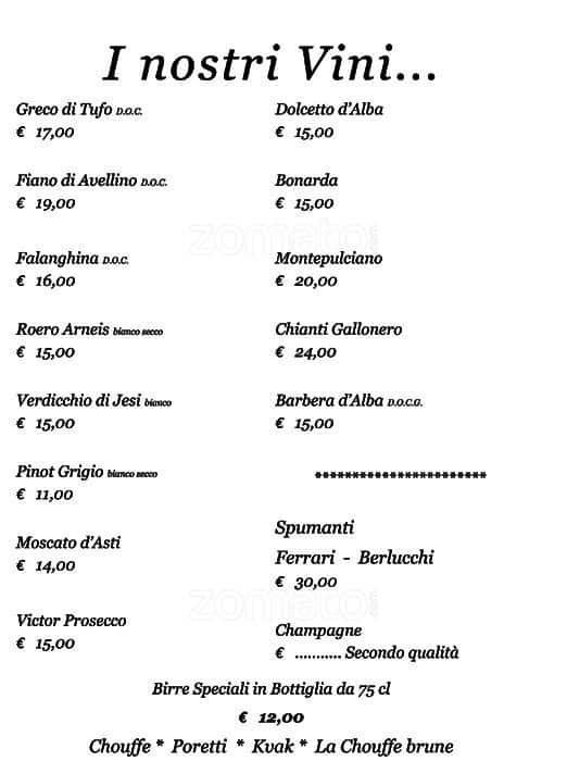 Menu di Anna e Leo 