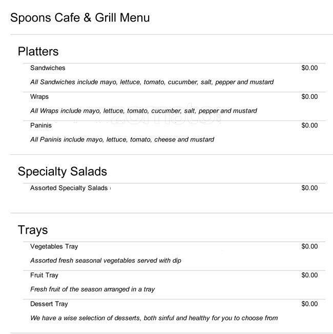 connector cafe and grill menu