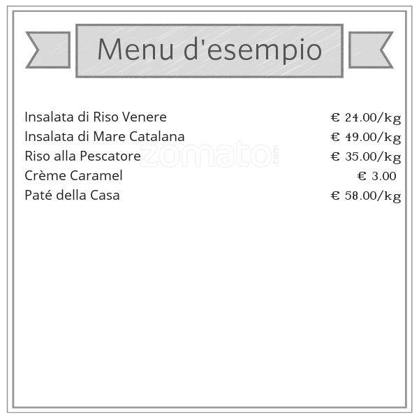 Menu di Rossi & Grassi 