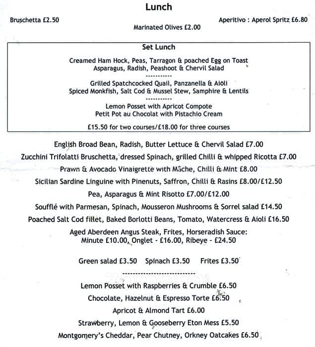 Brackenbury Menu, Menu for Brackenbury, Hammersmith, London Zomato UK