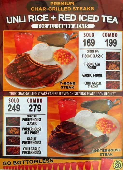 Slice n' Dice Menu, Menu for Slice n' Dice, Project 7, Quezon City