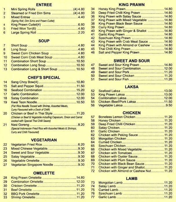 Putney TakeAway Menu, Menu for Putney TakeAway, Ryde, Sydney