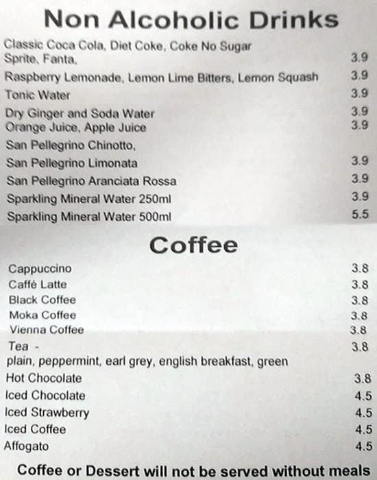 Papa Gino S Menu Menu For Papa Gino S Carlton Melbourne