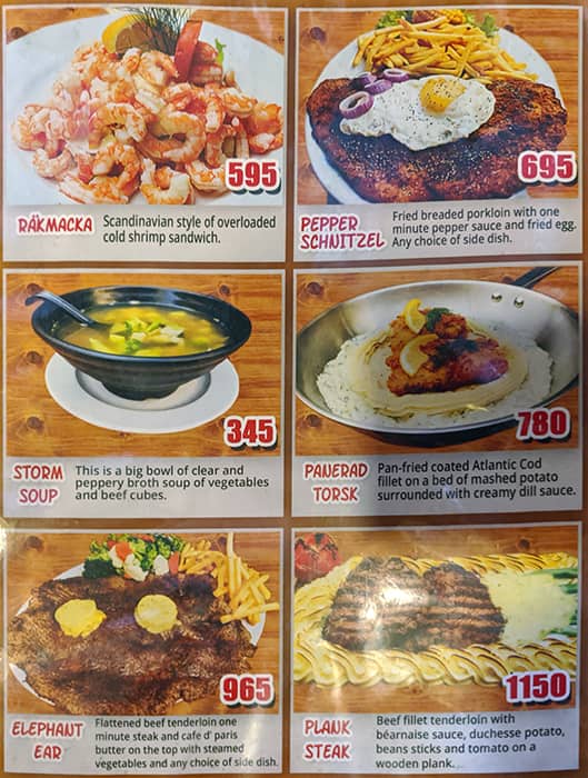 Menu at Tap Station pub & bar, Manila