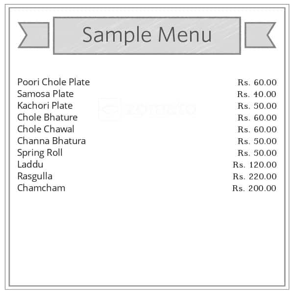 Gore Di Hatti menu