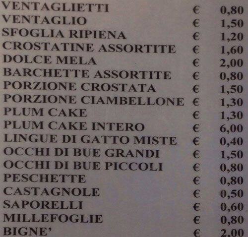 Carta de Tempio Di Capri