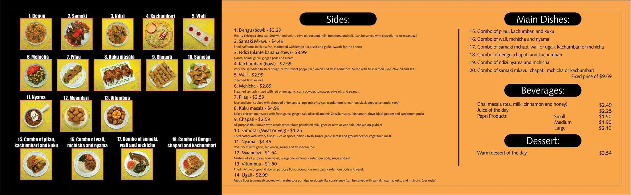 Jambo African Cuisine Menu, Menu for Jambo African Cuisine, Kalamazoo, Kalamazoo Urbanspoon/Zomato