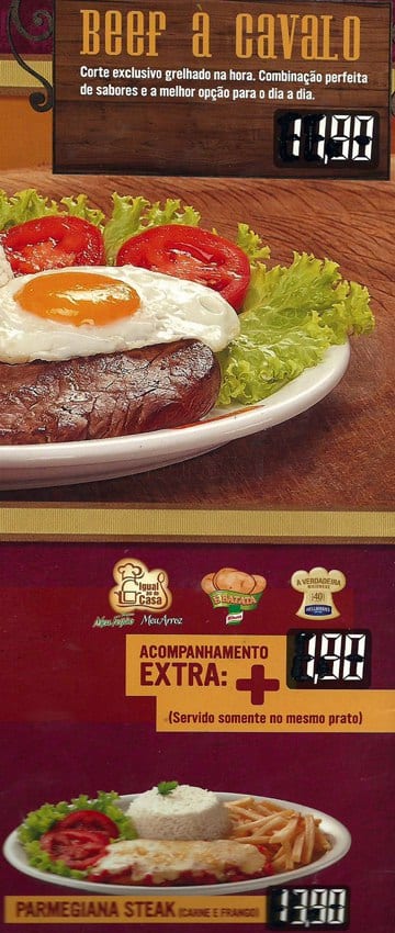 PATRONI VIAPARQUE cardápio