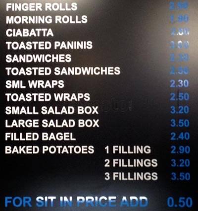 Wolfits menu