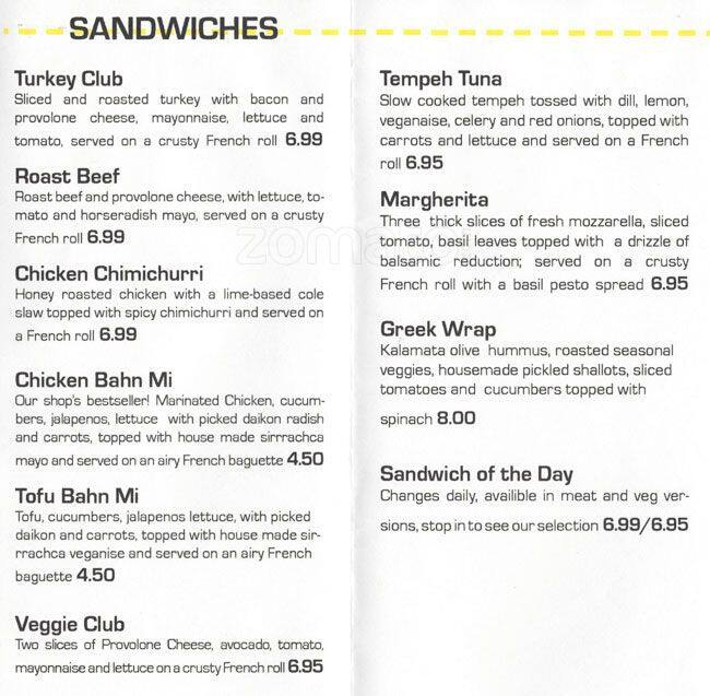 Mixing Bowl Menu, Menu for Mixing Bowl, Downtown Oakland, Oakland Urbanspoon/Zomato