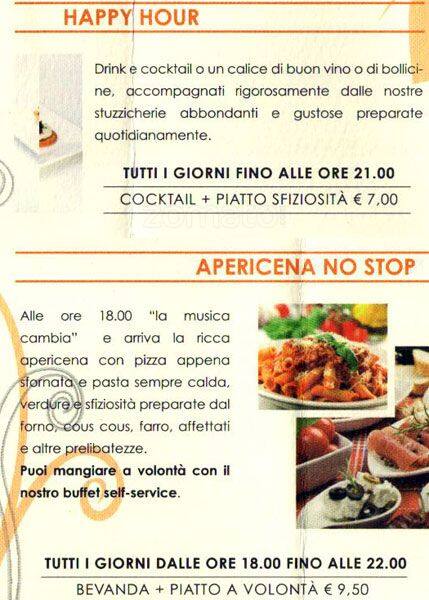 Menu di Cafè 500 