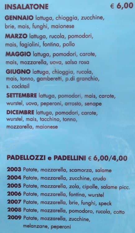 Menu di Berlin Cafe 
