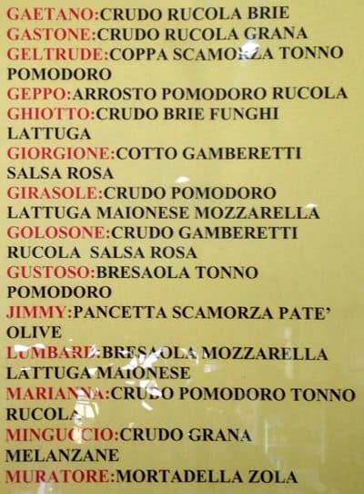 Menu de Cafè De la Plaza