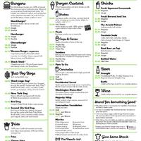 Shake Shack Menu Menu For Shake Shack Downtown Washington Dc Shake Shack Menu Menu For Shake Shack Downtown Washington Dc