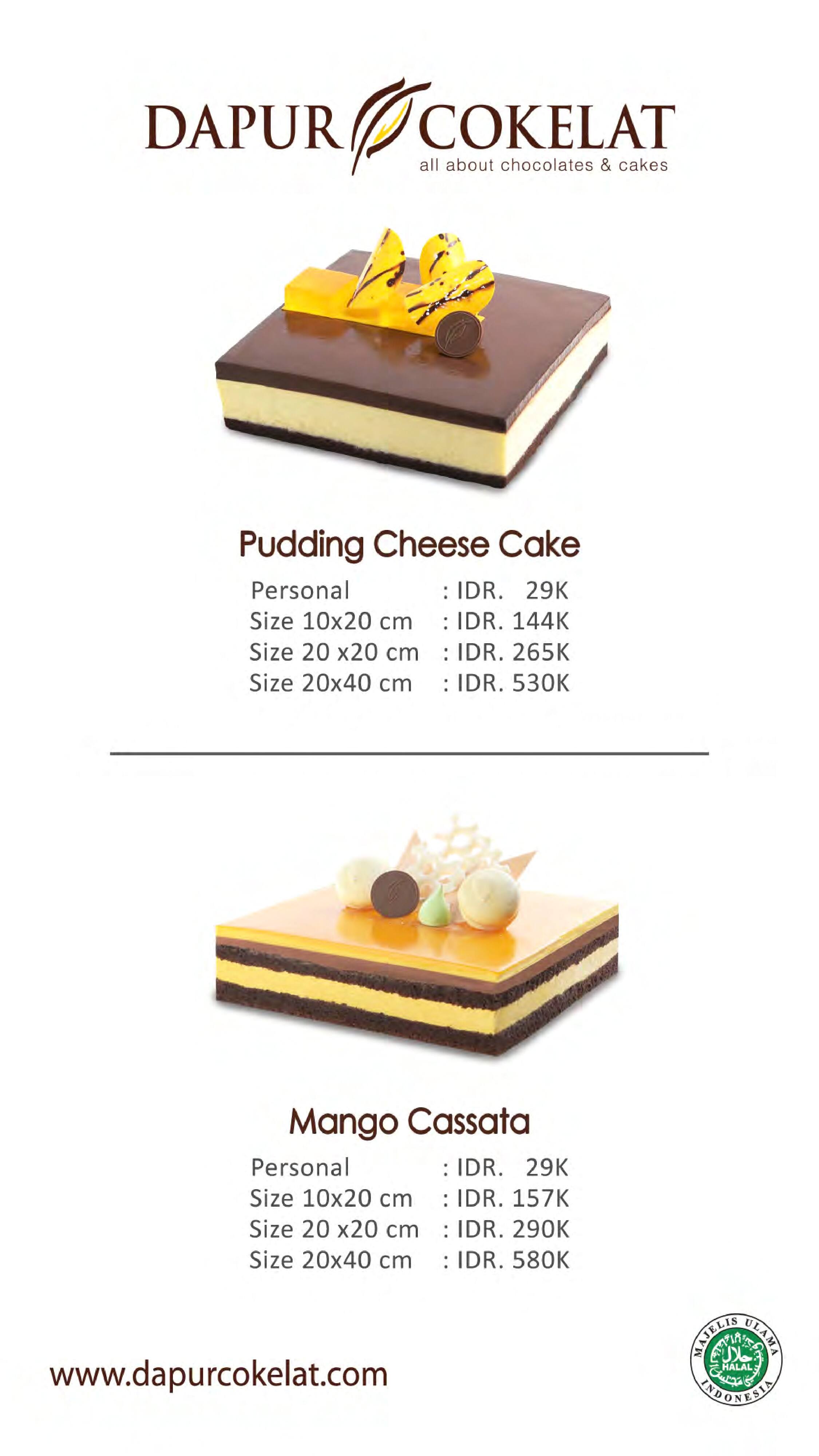 Dapur Cokelat Menu, Menu for Dapur Cokelat, Green Ville, Jakarta Dapur Cokelat Menu, Menu for Dapur Cokelat, Green Ville, Jakarta