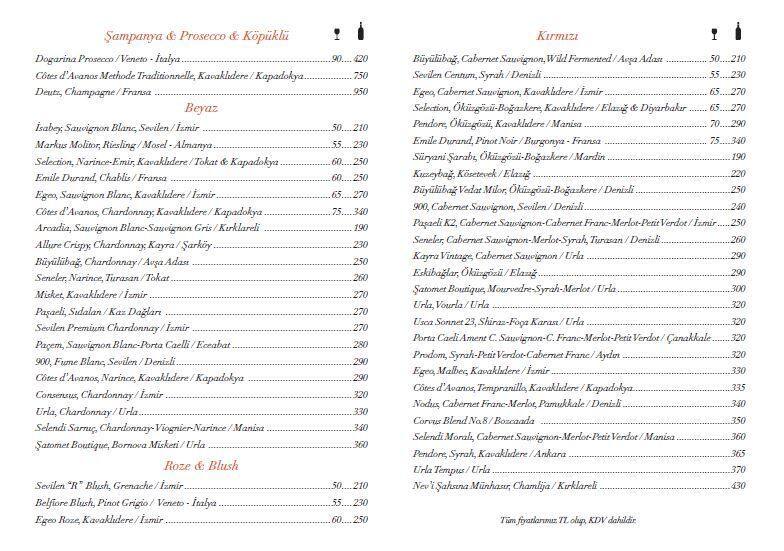 Divan Brasserie Menu Menu For Divan Brasserie Bebek Istanbul