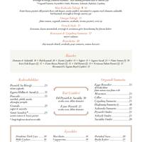 Divan Brasserie Divan Istanbul Asia Menu