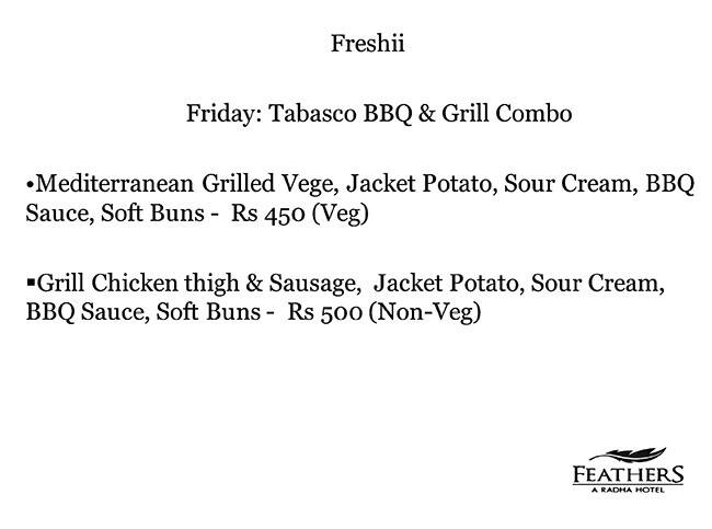 Umami Chennai menu