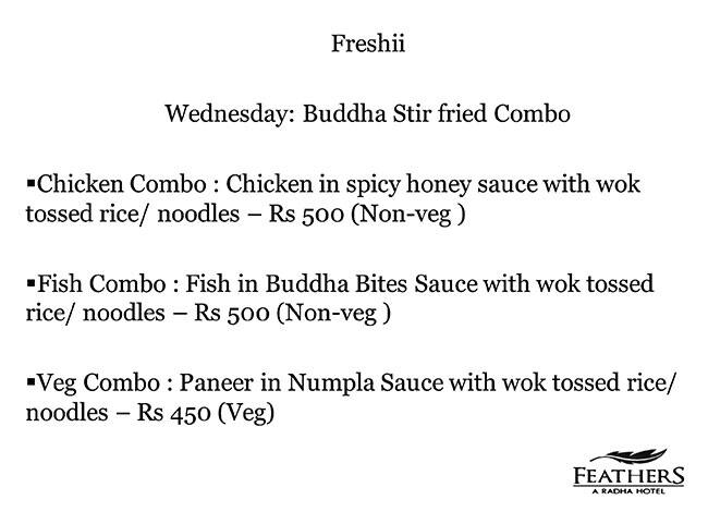 Umami Chennai menu