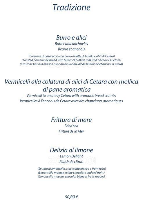Menu di Sea Side 
