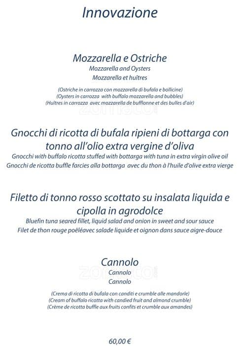 Menu di Sea Side 