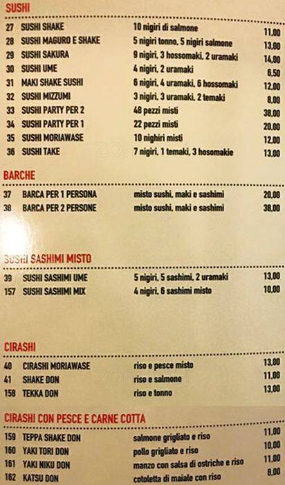 Menu di Masterchef 