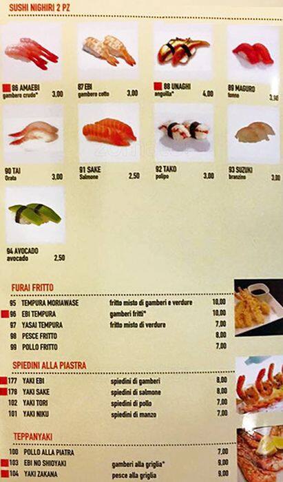 Menu di Masterchef 