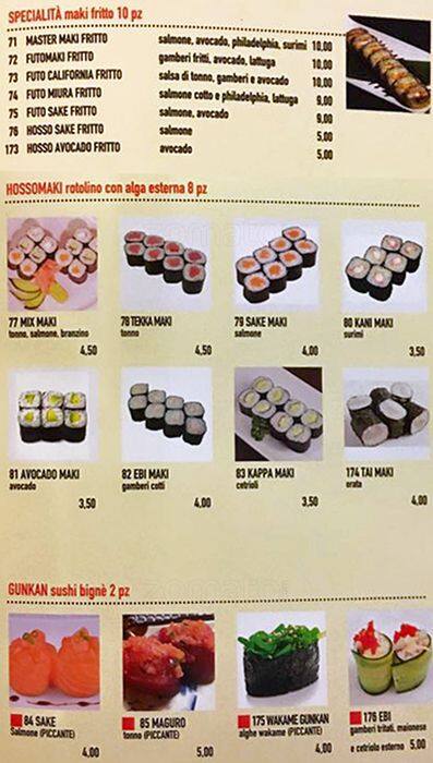 Menu di Masterchef 