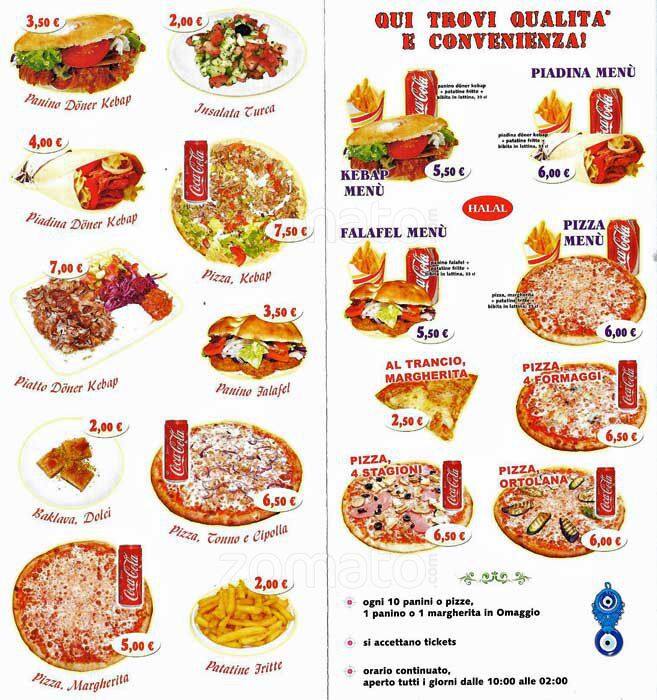 Menu di Pasa 