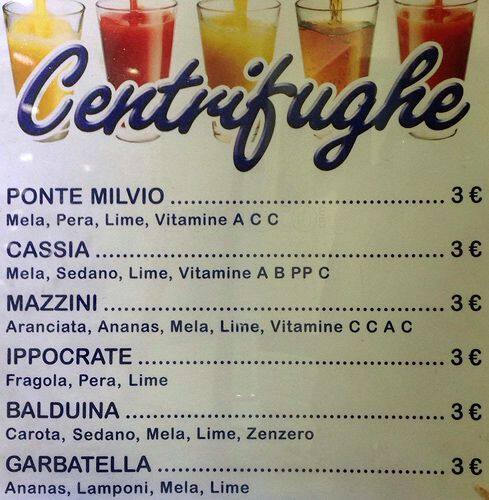 Menu di Il Pellicano 