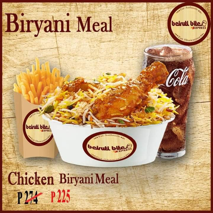 Menu at Beiruti Bite EXPRESS BGC Branch restaurant, Taguig, third floor ...