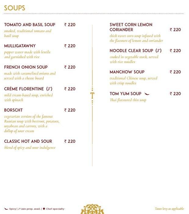 Tatva Menu, Menu for Tatva, Jubilee Hills, Hyderabad Zomato