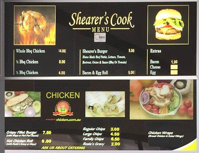 Shearer's Cook Bakery Menu Urbanspoon/Zomato